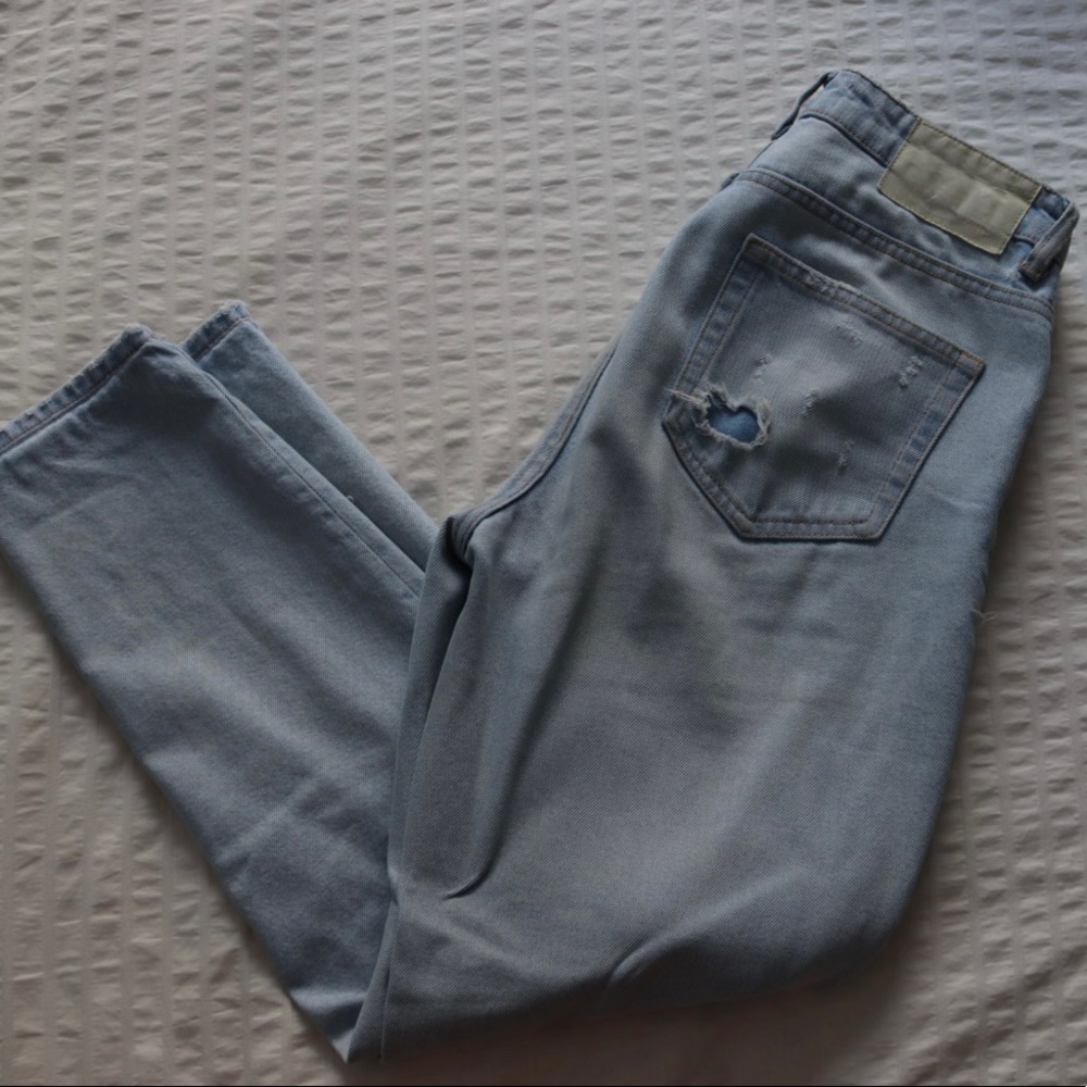 Zara mom jeans